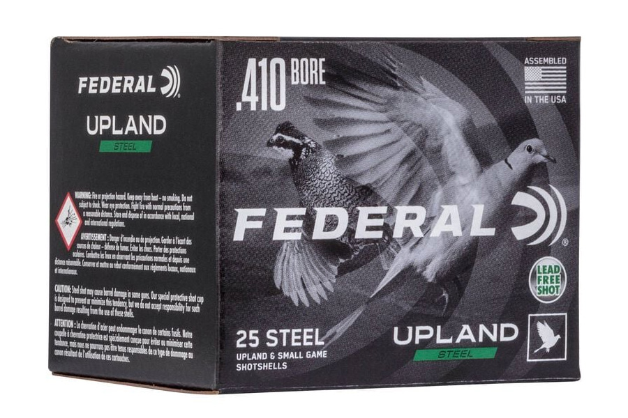 FEDERAL AMMUNITION 410 Bore 3 in 3/8 oz 7.5 Shot Upland Steel 25/Box